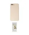 ieg™ iPhone 7 Plus Kılıf Kozmos Yansıma Özel Seri - Siyah Mat Seramik Nano Ekran Koruyucu