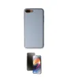 ieg™ iPhone 7 Plus Kılıf Yadigar Klasik - Siyah 3D Antistatik Mat Seramik Nano Ekran Koruyucu