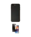 ieg™ iPhone 7 Plus Kılıf Yadigar Klasik - Siyah 3D Antistatik Mat Seramik Nano Ekran Koruyucu