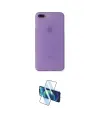 ieg™ iPhone 7 Plus Kılıf Yadigar Yansıma Serisi - Siyah 3D Antistatik Cam Ekran Koruyucu
