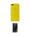 ieg™ iPhone 7 Plus Kılıf Yadigar Yansıma Serisi - Siyah 3D Antistatik Hayalet Cam Ekran Koruyucu