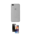 ieg™ iPhone 7 Plus Kılıf Yadigar Yansıma Serisi - Siyah 3D Antistatik Mat Seramik Nano Ekran Koruyucu