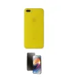 ieg™ iPhone 7 Plus Kılıf Yadigar Yansıma Serisi - Siyah 3D Antistatik Mat Seramik Nano Ekran Koruyucu