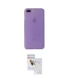 ieg™ iPhone 7 Plus Kılıf Yadigar Yansıma Serisi - Siyah Seramik Nano Ekran Koruyucu