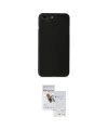 ieg™ iPhone 7 Plus Kılıf Yadigar Yansıma Serisi - Siyah Seramik Nano Ekran Koruyucu