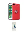 ieg™ iPhone 7 Plus Kılıf Yankı Form Prime - Şeffaf Pasifik Cam Ekran Koruyucu