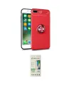 ieg™ iPhone 7 Plus Kılıf Yankı Form Prime - Siyah 20D Premium Cam Ekran Koruyucu