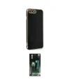 ieg™ iPhone 7 Plus Kılıf Yankı Serisi - Şeffaf 360 Full Body Arka Koruyucu