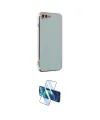 ieg™ iPhone 7 Plus Kılıf Yankı Serisi - Siyah 3D Antistatik Cam Ekran Koruyucu