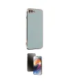 ieg™ iPhone 7 Plus Kılıf Yankı Serisi - Siyah 3D Antistatik Mat Seramik Nano Ekran Koruyucu