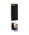 ieg™ iPhone 7 Plus Kılıf Yankı Serisi - Siyah 3D Antistatik Mat Seramik Nano Ekran Koruyucu