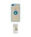 ieg™ iPhone 7 Plus Kılıf Yörünge Çizgi - Beyaz Mat Seramik Nano Ekran Koruyucu