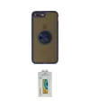 ieg™ iPhone 7 Plus Kılıf Yörünge Çizgi - Beyaz Polymer Nano Ekran Koruyucu