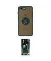 ieg™ iPhone 7 Plus Kılıf Yörünge Çizgi - Şeffaf 360 Full Body Arka Koruyucu