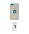 ieg™ iPhone 7 Plus Kılıf Yörünge Çizgi - Şeffaf Pasifik Cam Ekran Koruyucu