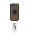 ieg™ iPhone 7 Plus Kılıf Yörünge Çizgi - Şeffaf Pasifik Cam Ekran Koruyucu