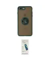 ieg™ iPhone 7 Plus Kılıf Yörünge Çizgi - Şeffaf Pasifik Cam Ekran Koruyucu