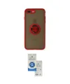 ieg™ iPhone 7 Plus Kılıf Yörünge Çizgi - Şeffaf Royal Nano Ekran Koruyucu