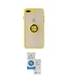 ieg™ iPhone 7 Plus Kılıf Yörünge Çizgi - Şeffaf Royal Nano Ekran Koruyucu
