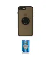 ieg™ iPhone 7 Plus Kılıf Yörünge Çizgi - Şeffaf Royal Nano Ekran Koruyucu