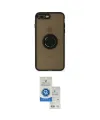 ieg™ iPhone 7 Plus Kılıf Yörünge Çizgi - Şeffaf Royal Nano Ekran Koruyucu