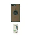 ieg™ iPhone 7 Plus Kılıf Yörünge Çizgi - Siyah 20D Premium Cam Ekran Koruyucu