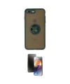 ieg™ iPhone 7 Plus Kılıf Yörünge Çizgi - Siyah 3D Antistatik Mat Seramik Nano Ekran Koruyucu