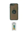 ieg™ iPhone 7 Plus Kılıf Yörünge Çizgi - Siyah Polymer Nano Ekran Koruyucu
