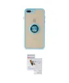 ieg™ iPhone 7 Plus Kılıf Yörünge Çizgi - Siyah Seramik Nano Ekran Koruyucu