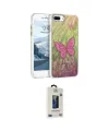 ieg™ iPhone 7 Plus Kılıf Zirve Modern Prime - Beyaz Bilvis Hayalet Cam Ekran Koruyucu