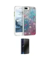 ieg™ iPhone 7 Plus Kılıf Zirve Modern Prime - Siyah 3D Antistatik Hayalet Cam Ekran Koruyucu