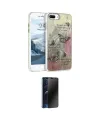 ieg™ iPhone 7 Plus Kılıf Zirve Modern Prime - Siyah 3D Antistatik Hayalet Cam Ekran Koruyucu