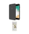 ieg™ iPhone 8 Plus Kılıf Zirve Doku - Beyaz Mat Seramik Nano Ekran Koruyucu