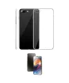 ieg™ iPhone 8 Plus Kılıf Zirve Doku - Siyah 3D Antistatik Mat Seramik Nano Ekran Koruyucu