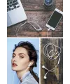 İphone Ucu Çıkışlı Pop Up Kulakiçi Yumuşak Kontrol Tuşlu Kulaklık