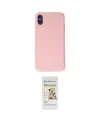 ieg™ iPhone X Kılıf Kozmos Yansıma Özel Seri - Siyah Mat Seramik Nano Ekran Koruyucu