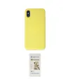 ieg™ iPhone X Kılıf Kozmos Yansıma Özel Seri - Siyah Mat Seramik Nano Ekran Koruyucu