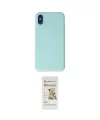 ieg™ iPhone X Kılıf Kozmos Yansıma Özel Seri - Siyah Mat Seramik Nano Ekran Koruyucu