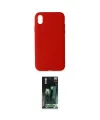 ieg™ iPhone XR Kılıf Ahenk Serisi - Şeffaf 360 Full Body Arka Koruyucu