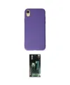 ieg™ iPhone XR Kılıf Kozmos Yansıma Özel Seri - Şeffaf 360 Full Body Arka Koruyucu