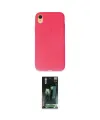 ieg™ iPhone XR Kılıf Kozmos Yansıma Özel Seri - Şeffaf 360 Full Body Arka Koruyucu