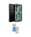 ieg™ iPhone XS Max Kılıf Ahenk Klasik Koleksiyonu - Şeffaf Royal Nano Ekran Koruyucu