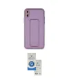 ieg™ iPhone XS Max Kılıf Akış Doku - Şeffaf Royal Nano Ekran Koruyucu
