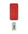 ieg™ iPhone XS Max Kılıf Akış Doku - Siyah Polymer Nano Ekran Koruyucu