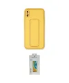ieg™ iPhone XS Max Kılıf Akış Doku - Siyah Polymer Nano Ekran Koruyucu