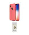ieg™ iPhone XS Max Kılıf Doruk Klasik Özel Seri - Siyah Mat Seramik Nano Ekran Koruyucu