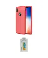 ieg™ iPhone XS Max Kılıf Doruk Klasik Özel Seri - Siyah Polymer Nano Ekran Koruyucu