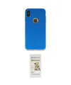 ieg™ iPhone XS Max Kılıf Kozmos Yansıma Özel Seri - Siyah Mat Seramik Nano Ekran Koruyucu