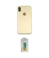 ieg™ iPhone XS Max Kılıf Kozmos Yansıma Özel Seri - Siyah Polymer Nano Ekran Koruyucu