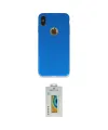 ieg™ iPhone XS Max Kılıf Kozmos Yansıma Özel Seri - Siyah Polymer Nano Ekran Koruyucu